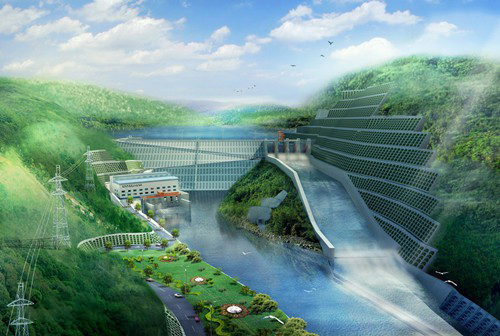 仓山老挝南塔河1号水电站项目